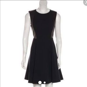 Rebecca Taylor LBD with Pleather Detailing